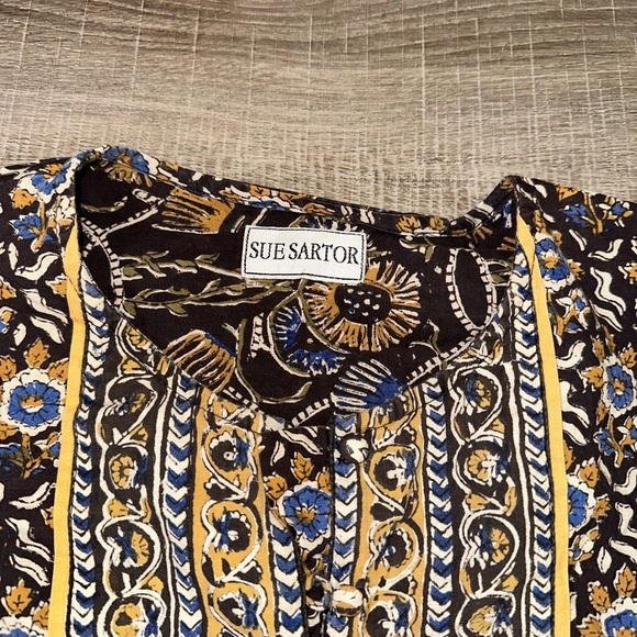 Sue Sartor Long-Sleeve Short Flounce Dress 
 used good - Picture 2 of 3